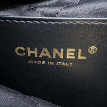 Load image into Gallery viewer, CHANEL CHANEL22 Pearl/Logo Chain 2WAY Shoulder Bag BlackAS3980 Shiny Calf Leather Size Mini
