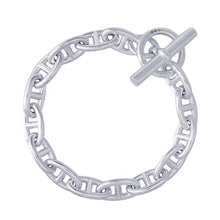 Load image into Gallery viewer, HERMES Chaine d&#39;Ancre Bracelet 15 frames Size GM SV925
