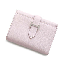 Load image into Gallery viewer, HERMES Bearn combine mauve pail Chevre Myzore Goatskin
