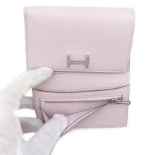 Load image into Gallery viewer, HERMES Bearn combine mauve pail Chevre Myzore Goatskin
