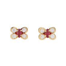 Load image into Gallery viewer, Van Cleef &amp; Arpels Papillon Earrings 18K Yellow Gold
