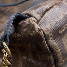 Load image into Gallery viewer, FENDI Zucca Backpack Brown/Black8BZ038 PVC Coated Canvas Leather
