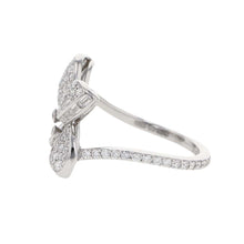 Load image into Gallery viewer, GRAFF Baby Princess Butterfly Earring Size Approximately 8th 18K White Gold
