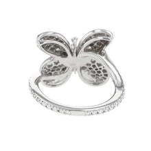 Load image into Gallery viewer, GRAFF Baby Princess Butterfly Earring Size Approximately 8th 18K White Gold
