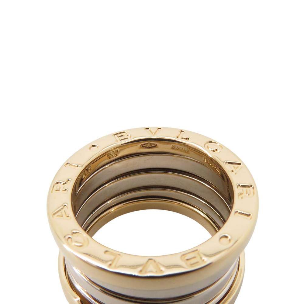 BVLGARI B-zero1 3-band Ring Ginza Limited Size 48/#8 K18YG