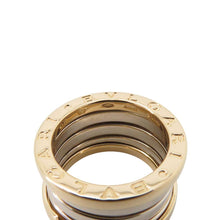 Load image into Gallery viewer, BVLGARI B-zero1 3-band Ring Ginza Limited Size 48/#8 K18YG K18WG
