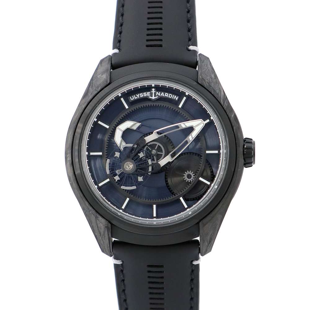 ULYSSE NARDIN Freak X Carbon YOSHIDA special model W43mm CA Titanium Leather Navy Dial2303-270LE-3A-YOSH/0A