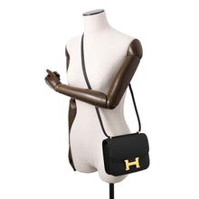 将图像加载到图库查看器中，HERMES Constance3 Miroir Black Epsom Size Mini
