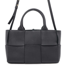Load image into Gallery viewer, Bottega Veneta Arco Mini INTRECCIATO Cassette Tote Black709337 Leather
