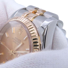 Load image into Gallery viewer, ROLEX Datejust W36mm Stainless Steel K18YG Champagne Dial116233
