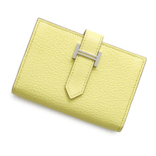 Load image into Gallery viewer, HERMES Bearn Card Case Limoncello Chevre Myzore Goatskin

