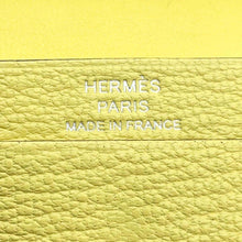 Load image into Gallery viewer, HERMES Bearn Card Case Limoncello Chevre Myzore Goatskin
