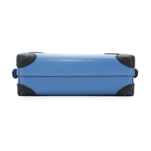 Load image into Gallery viewer, MCM Soft Berlin Cloth Crossbody Bag BlueMMRBABF01H9001 Leather Size Mini
