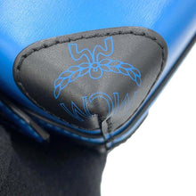 Load image into Gallery viewer, MCM Soft Berlin Cloth Crossbody Bag BlueMMRBABF01H9001 Leather Size Mini
