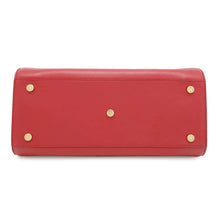 将图像加载到图库查看器中，SAINT LAURENT PARIS Sac de Jules 2WAYBag Red355153 Leather
