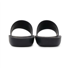 Load image into Gallery viewer, LOUIS VUITTON Sunbath Line Flat Mules Black/Brown1A8U04 Rubber Monogram Size 35
