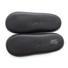 Load image into Gallery viewer, LOUIS VUITTON Sunbath Line Flat Mules Black/Brown1A8U04 Rubber Monogram Size 35
