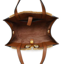 Load image into Gallery viewer, Valentino Garavani V-sling 2WAY Shoulder Brown Mouton Leather
