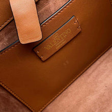 Load image into Gallery viewer, Valentino Garavani V-sling 2WAY Shoulder Brown Mouton Leather
