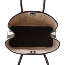 Load image into Gallery viewer, HERMES Neo Garden Ebene Toile H Viking Negonda Leather Size 23

