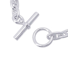 将图像加载到图库查看器中，HERMES Chaine d&#39;Ancre Bracelet 15 frames Size MM SV925
