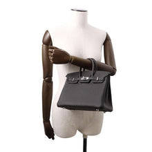 Load image into Gallery viewer, HERMES Birkin Verso Plomb/Vert Olive Togo Leather Size 25
