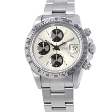 将图像加载到图库查看器中，TUDOR Chrono Time Oyster Date W40mm Stainless Steel Silver/Black Dial79180
