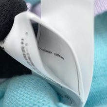 将图像加载到图库查看器中，CHANEL cardigan Size 34 Light Blue/PurpleP76463 Cashmere100% Rhinestone
