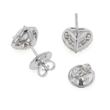 Load image into Gallery viewer, GRAFF Icon Heart Shape Diamond Stud Earring 18K White Gold
