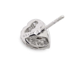 Load image into Gallery viewer, GRAFF Icon Heart Shape Diamond Stud Earring 18K White Gold
