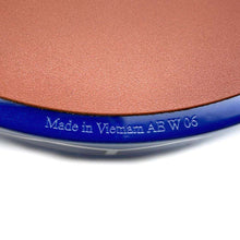 将图像加载到图库查看器中，HERMES Box Blue Daiyule White/Blue LacquerWood Size MM
