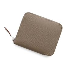 Load image into Gallery viewer, HERMES Azap compact silk in Etoupe Epsom
