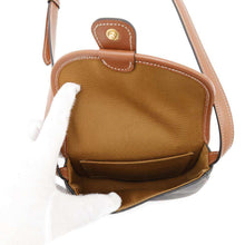 将图像加载到图库查看器中，CELINE Busas Shoulder Bag Tan196702BZJ PVC Coated Canvas Leather Size Mini
