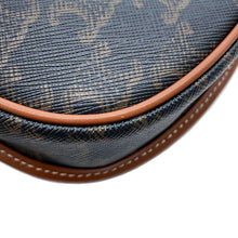 将图像加载到图库查看器中，CELINE Busas Shoulder Bag Tan196702BZJ PVC Coated Canvas Leather Size Mini

