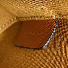 将图像加载到图库查看器中，CELINE Busas Shoulder Bag Tan196702BZJ PVC Coated Canvas Leather Size Mini
