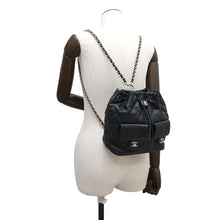 Load image into Gallery viewer, CHANEL Matelasse Backpack BlackAS4342 Lambskin
