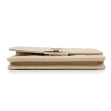 Load image into Gallery viewer, CHANEL Matelasse Cocorock Chain Wallet BeigeA80766 Caviar Leather
