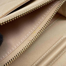 Load image into Gallery viewer, CHANEL Matelasse Cocorock Chain Wallet BeigeA80766 Caviar Leather
