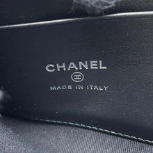 将图像加载到图库查看器中，CHANEL Matelasse L-shaped zipper compact wallet BlackAP3997 Calf Leather
