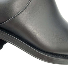 Load image into Gallery viewer, CHANEL chain long boots BlackG39171 Leather
