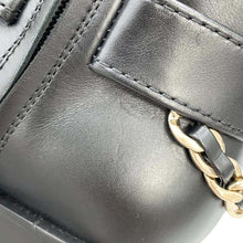 Load image into Gallery viewer, CHANEL chain long boots BlackG39171 Leather
