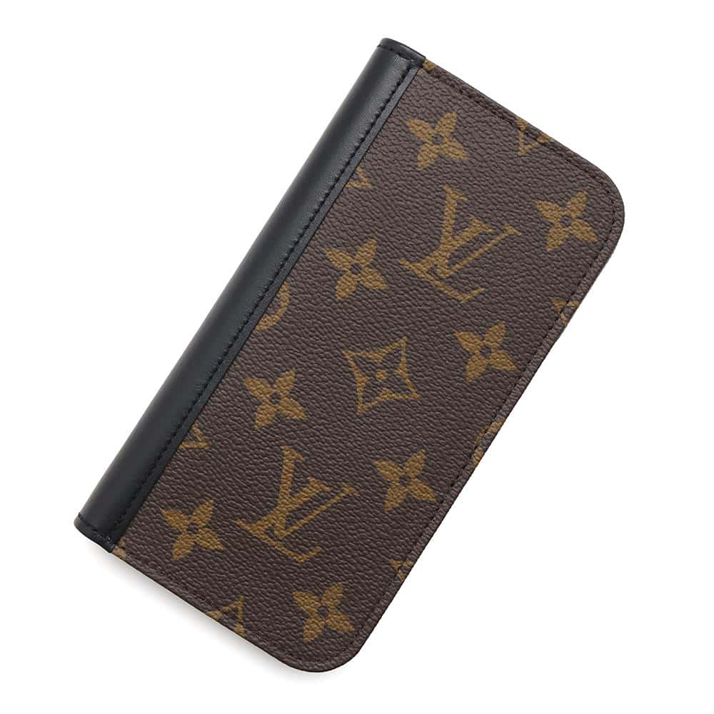 LOUIS VUITTON IPHONE 16 PRO・Folio NoirM12539 Monogram・Canvas