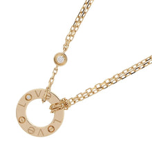 将图像加载到图库查看器中，CARTIER Love Circle NecklaceB7219500 18K Pink Gold
