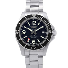 Load image into Gallery viewer, BREITLING Superocean Automatic 42 W42mm Stainless Steel Black DialA17366021B1A1
