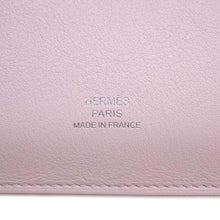 将图像加载到图库查看器中，HERMES Carne Secret mauve pail Swift Leather
