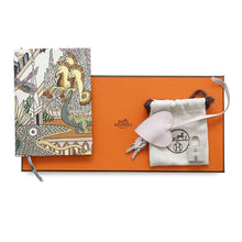 将图像加载到图库查看器中，HERMES Carne Secret mauve pail Swift Leather
