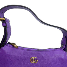 将图像加载到图库查看器中，GUCCI GG Marmont Aphrodite Shoulder Purple739076 Leather
