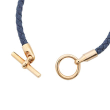 Load image into Gallery viewer, HERMES Bracelet Grenan Single Tour Jean Jean Brut Cotton Metal
