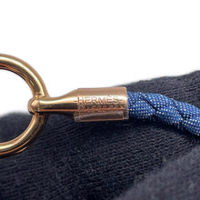 Load image into Gallery viewer, HERMES Bracelet Grenan Single Tour Jean Jean Brut Cotton Metal
