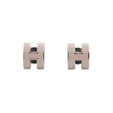 Load image into Gallery viewer, HERMES Pop Ash Earrings Size Mini Rose Dragee Metal Lacquer
